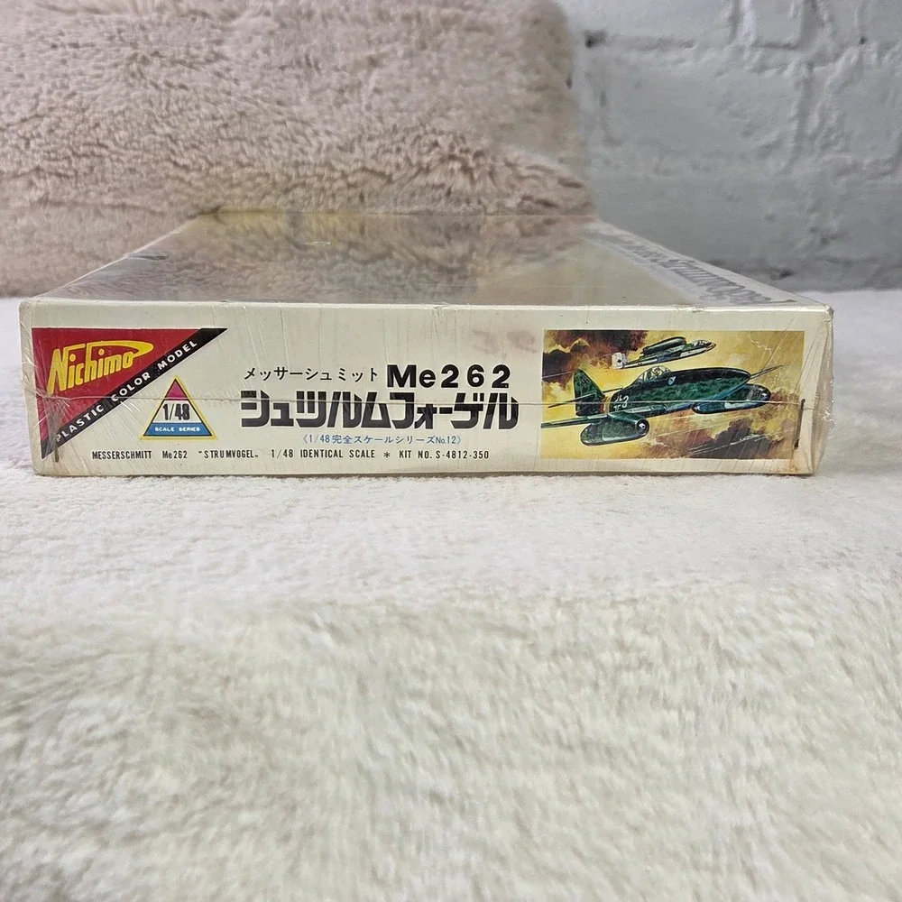 Nichimo 1:48 Scale Messerschmitt Me 262 Sturmvogel Plastic Model Kit Unassembled